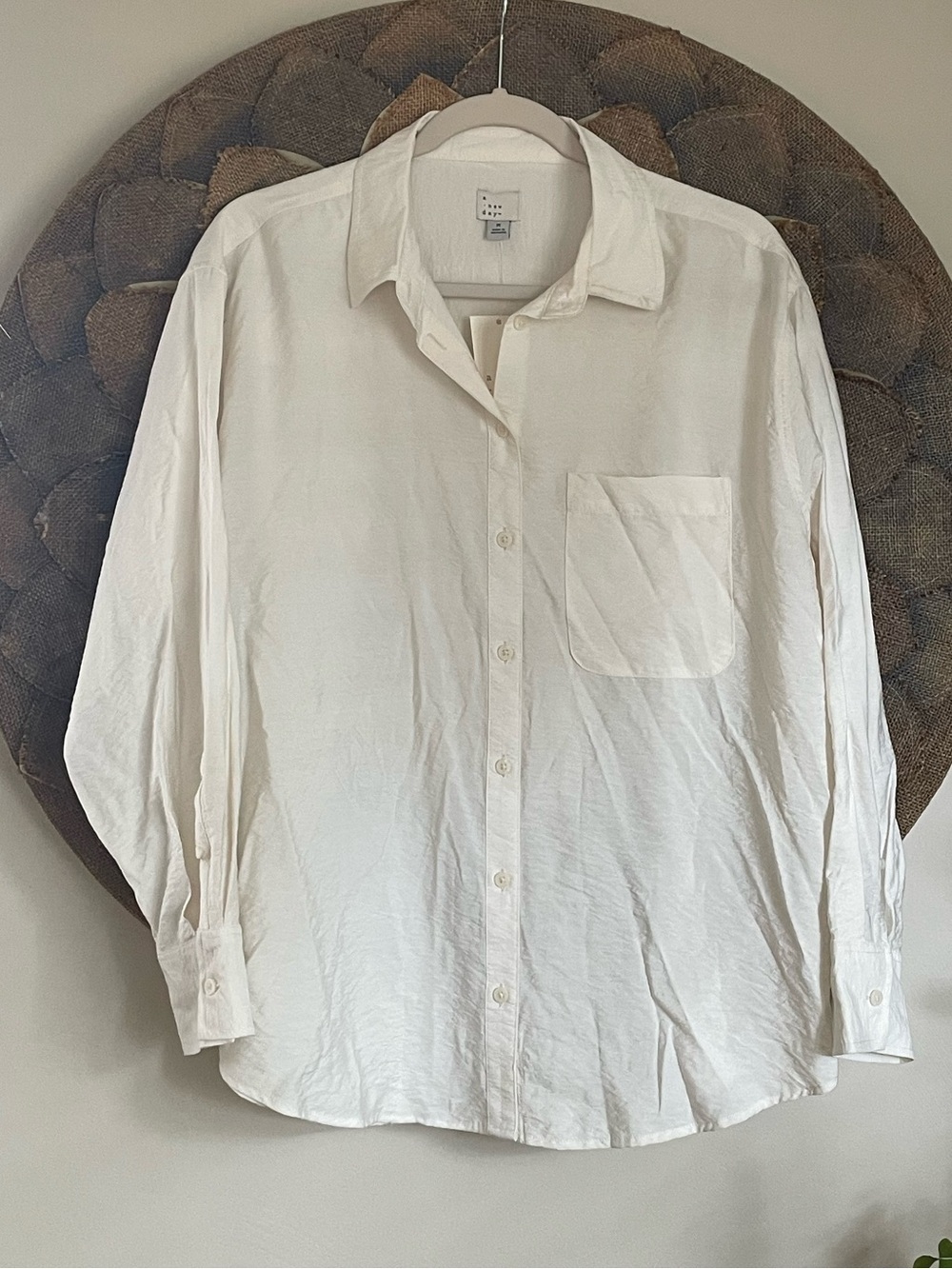 A New Day Women’s Cream Blouse NWT